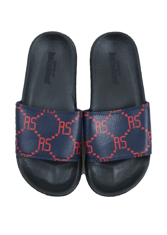 Rob Slides - Navy Dynamic Men's Moto