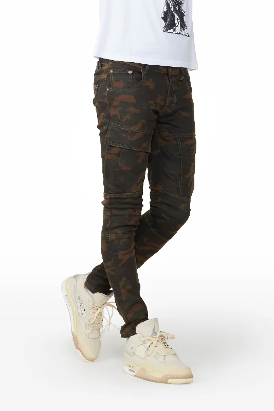 Wesley Woodland Camo Cargo Jean Sporty Men's Tennis