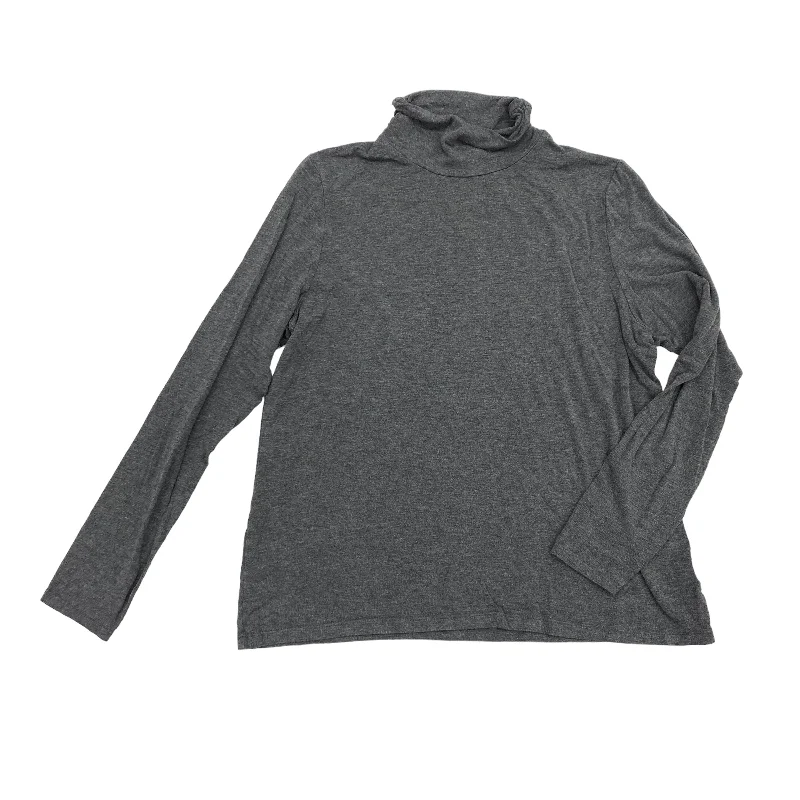 GREY TOP LS by LEO AND NICOLE Size:XL Athletic Men's Compression