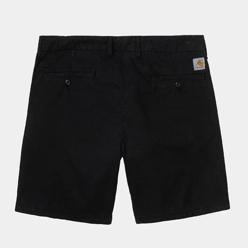 Carhartt John Short Black British Gentleman Style