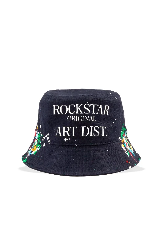 Neppy Navy Bucket Hat Bold Men's Statement