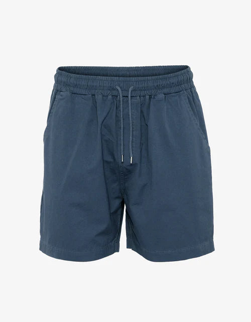 Colorful Standard Twill Shorts Petrol Blue Practical Men's Quick