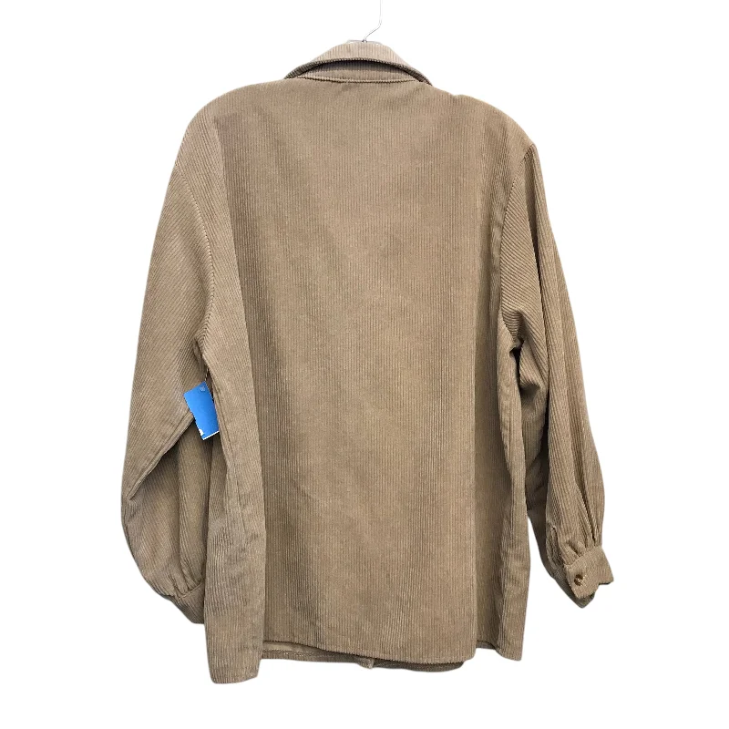 Top Ls By Nasty Gal In Tan, Size:S Earthy Men's Hemp