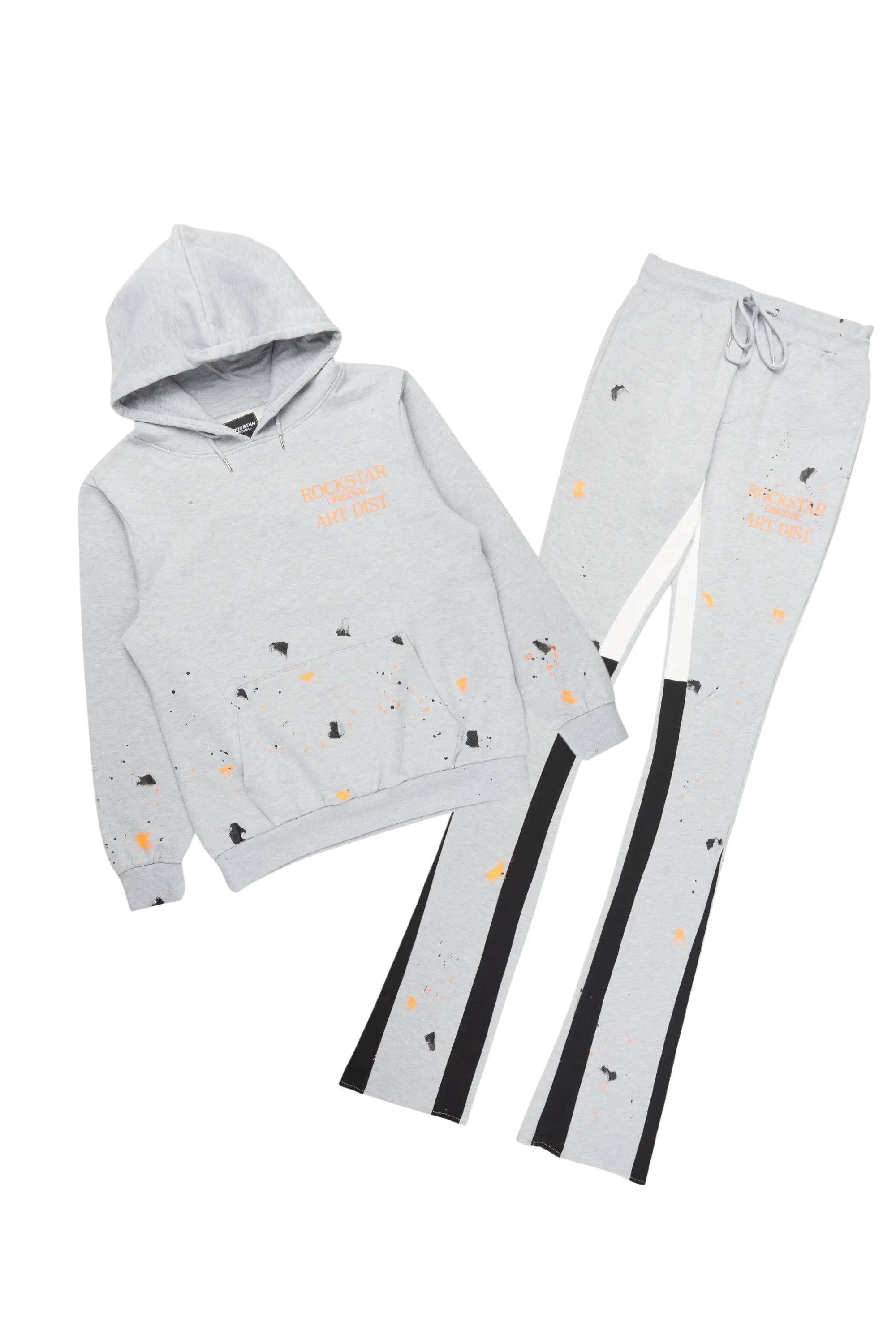 Raffer Heather Grey 2.0 Super Stacked Flare Track Set Organic