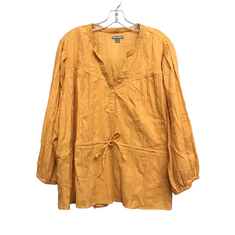 GOLD TOP LS by FALLS CREEK Size:3X Bohemian Men's Free