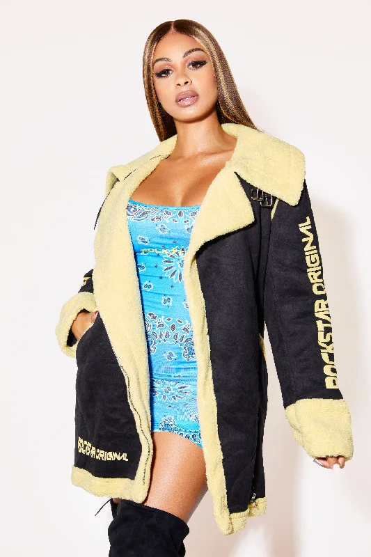 Charlotte Jacket - Black/Yellow Bohemian Men's Free