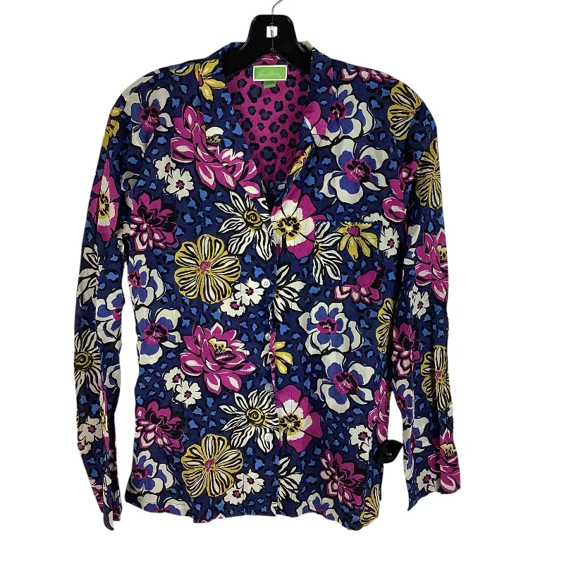 Top Long Sleeve By Vera Bradley In Multi-colored, Size: S Elegant Men's Cashmere