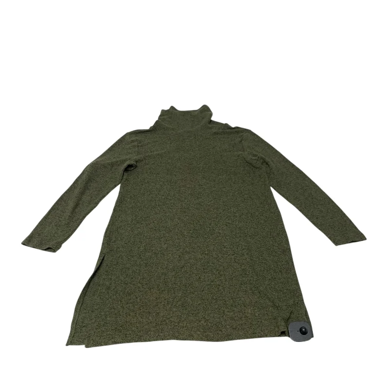 Tunic Long Sleeve By Old Navy In Green, Size: S Sophisticated Men's 