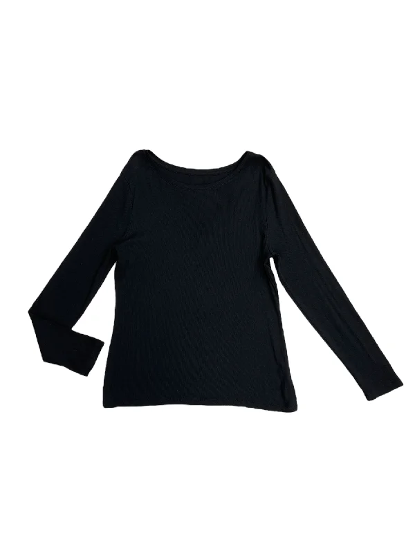 Top Ls By A New Day In Black, Size:L Trendy Men's Oversized