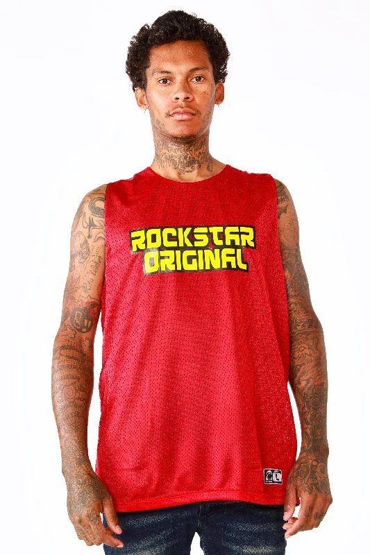 Ronaldo Graphic Printed Jersey- Red Street