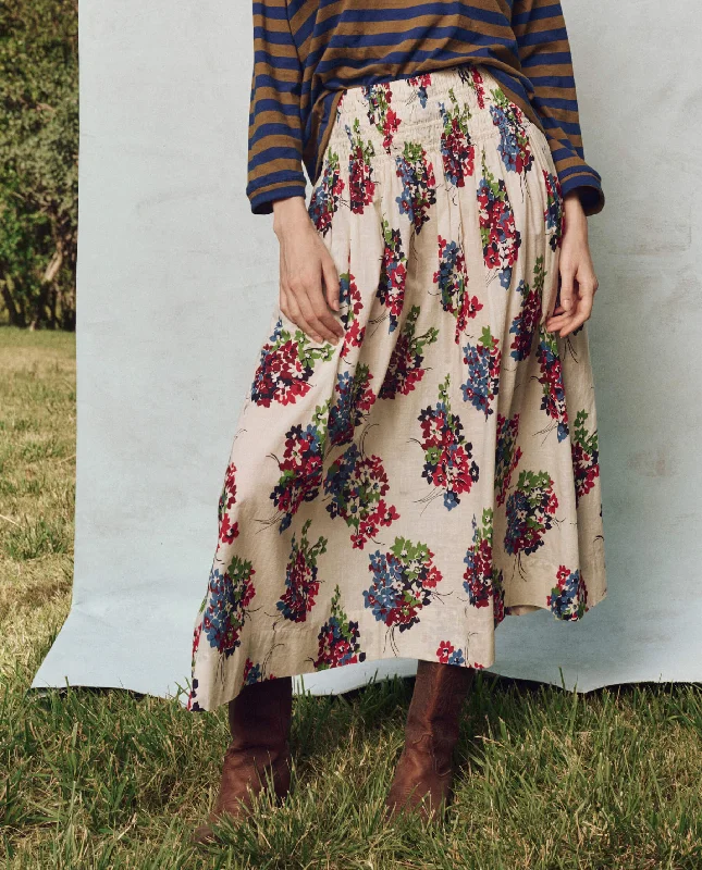 The Viola Skirt. -- Oasis Floral Cozy Men's Sherpa