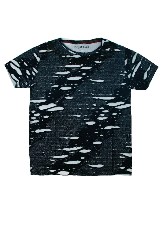 Ivan Biker T-Shirt - Navy Cool Men's Skate