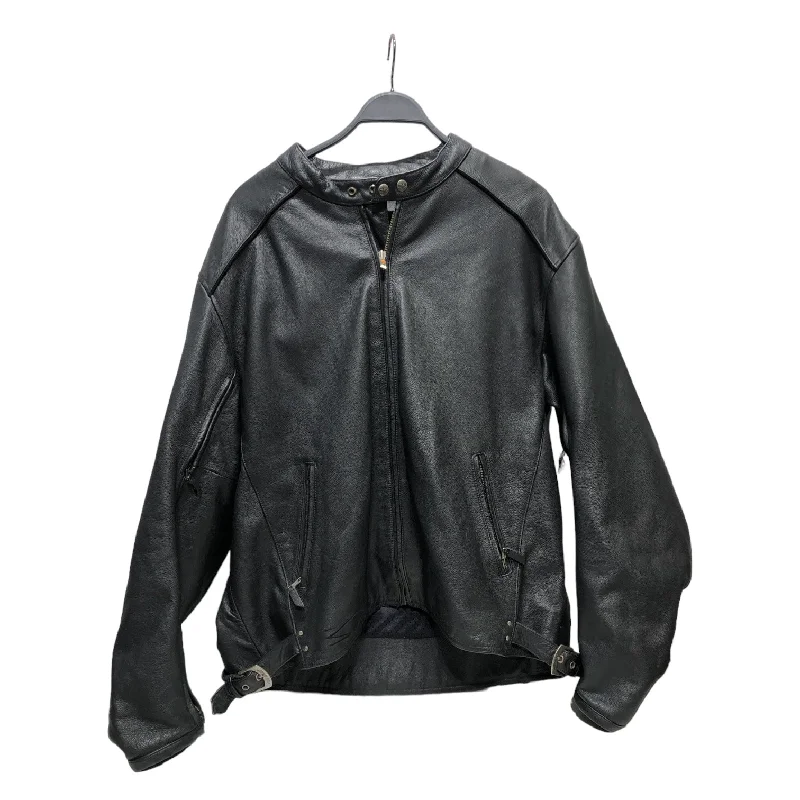 power trip/Leather Jkt/XXXXXL/Leather/BLK/