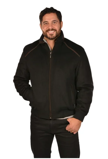 Black Bomber Jacket