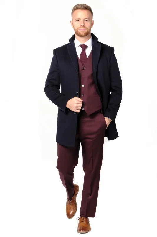 Navy Overcoat