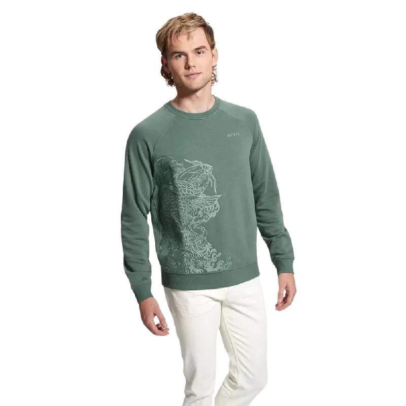 Eco Green Embroidered Jumper