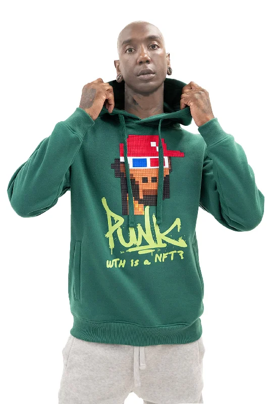 Men's Punk 3D Lego Print Hoodie