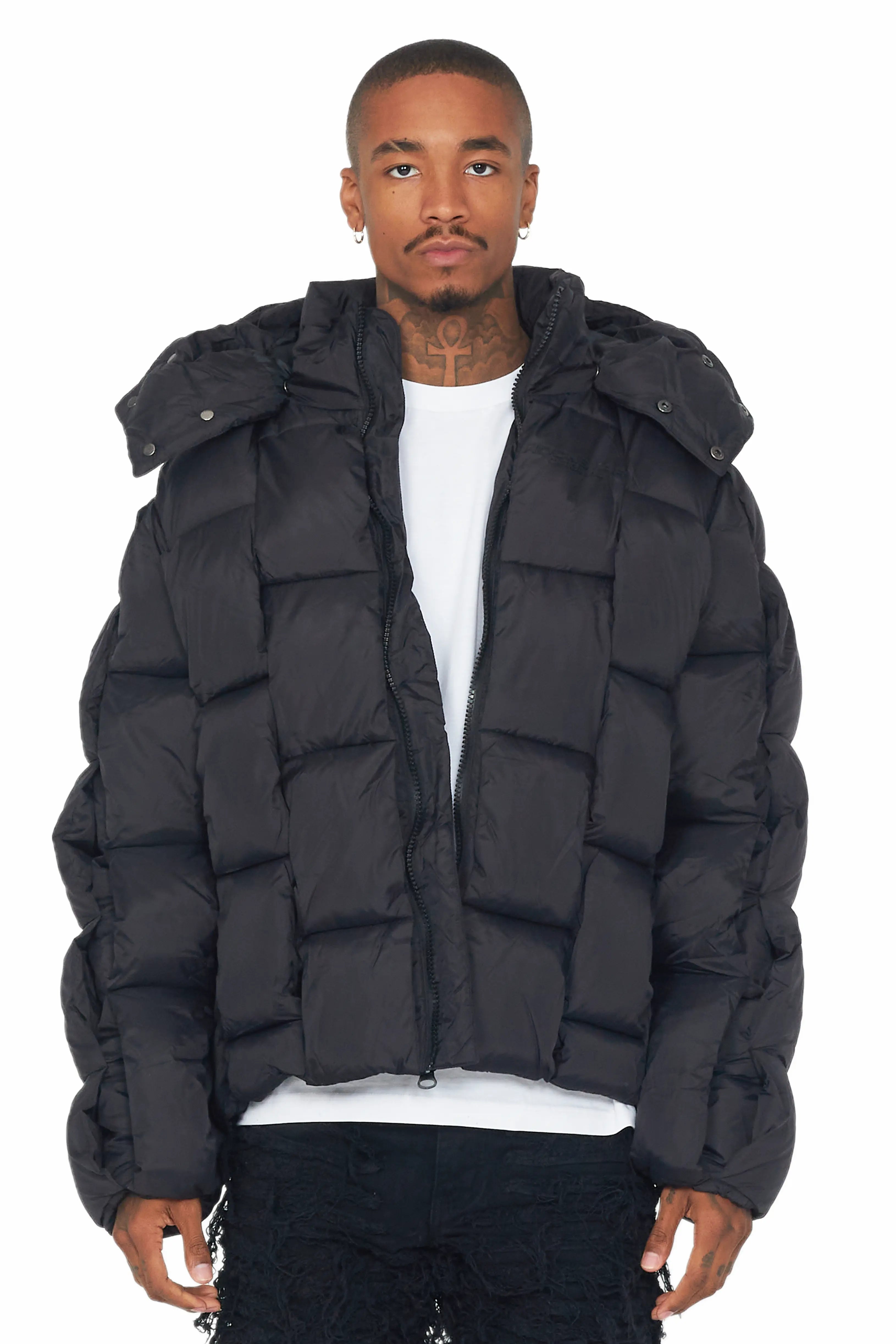 Marley Black Puffer Jacket