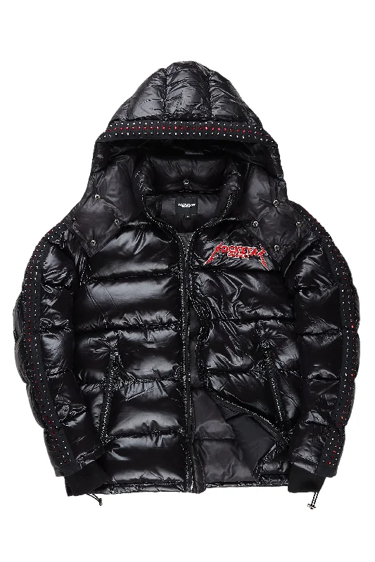 Brink Black Heavy Puffer Jacket