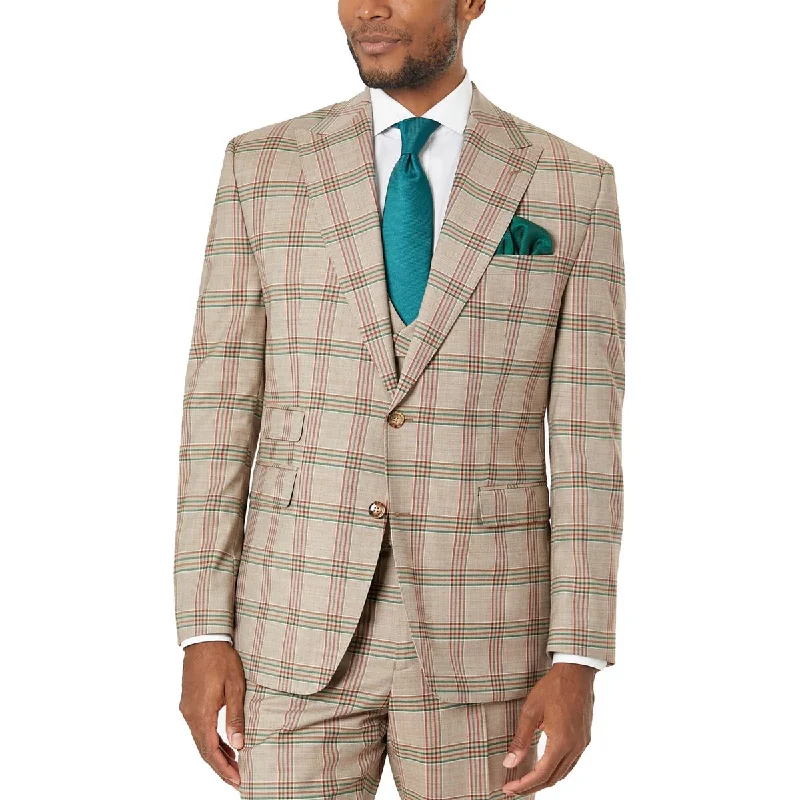 Tayion By Montee Holland Mens Wool Blend Wool Sportcoat